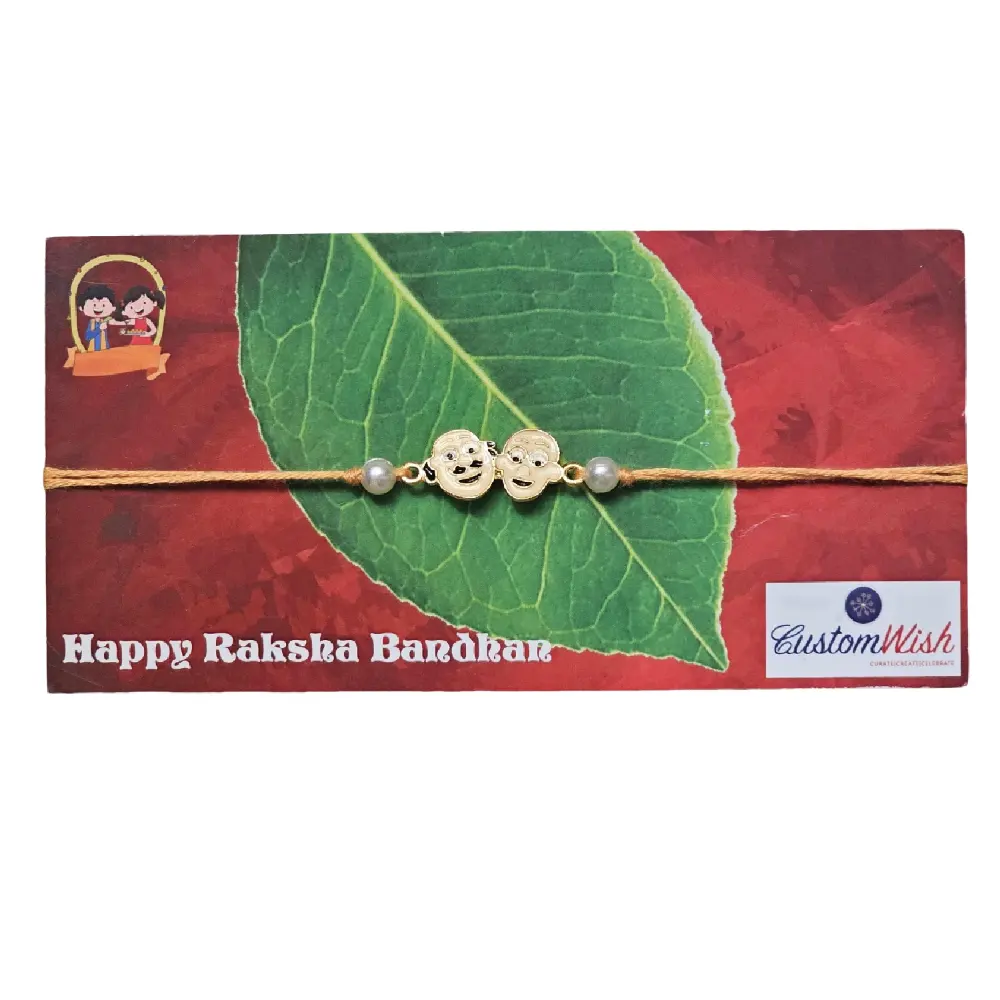Buy Motu Patlu Metal Rakhi for Brother Cartoon Gift